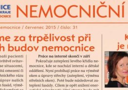 Vyšly prázdninové Nemocniční Listy Svitavské nemocnice